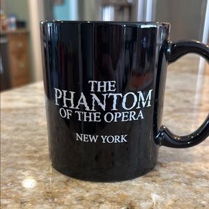 Phantom of the Opera Black Mug